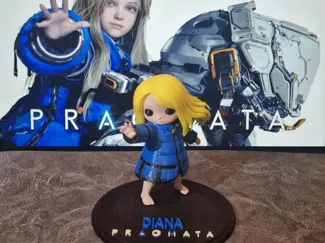 Diana Pragmata Cute Funko-Style Figure