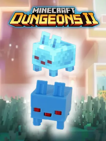Escenografía en miniatura: Minecraft Dungeons 2 - Blub - Pet - Klemmbaustein — vista de referencia 2