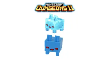 Escenografía en miniatura: Minecraft Dungeons 2 - Blub - Pet - Klemmbaustein — vista de referencia 4