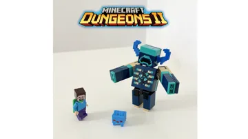 Escenografía en miniatura: Minecraft Dungeons 2 - Blub - Pet - Klemmbaustein — vista de referencia 5