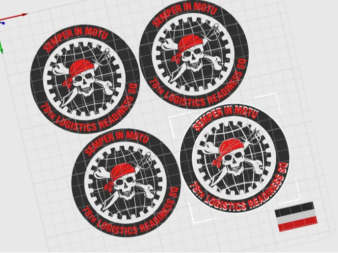 78 LRS Marauder coasters 