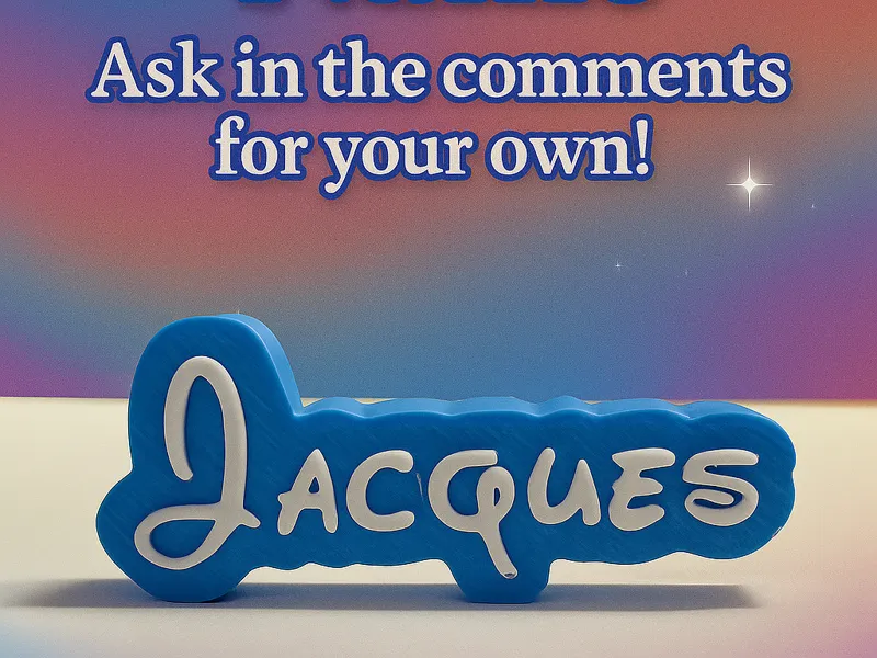 Jacques - Disney Name