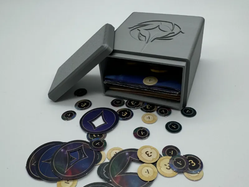 Lorcana Token Storage Box