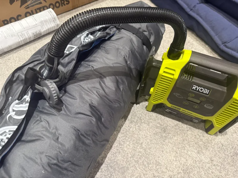 Sugarlake Sleep Pad Ryobi Inflator Adapter