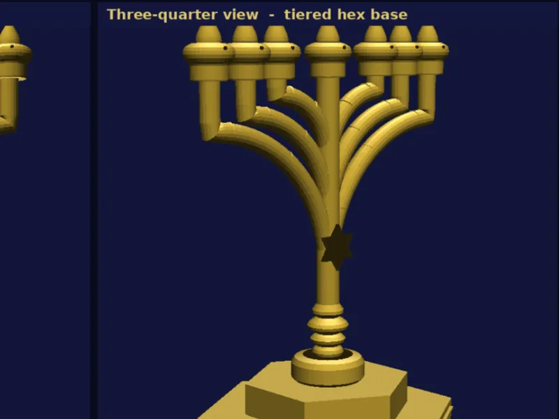 Jerusalem Menorah