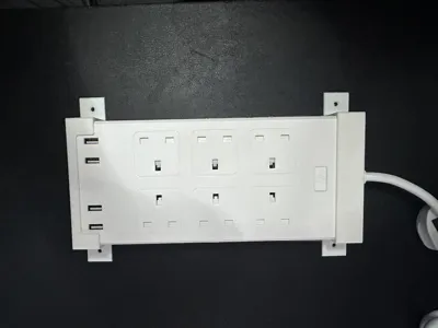 Meross MSS426 Surge Protector Under Desk Brackets