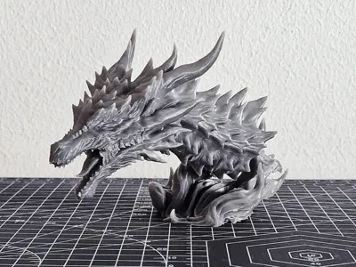 Monster Hunter Safi'jiiva Head Sculpt Parted & Scalable Version