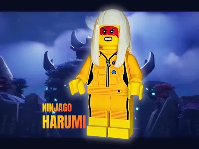 Harumi Ninjago Figure * 500% Scale *