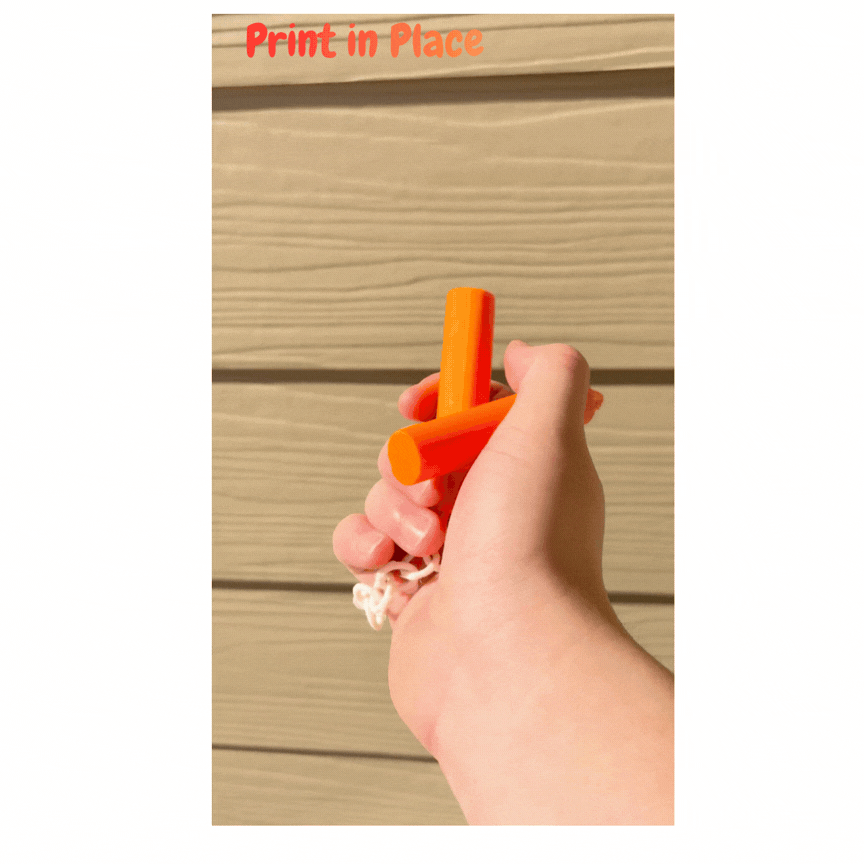 Nunchucks Fidget - Print In Place