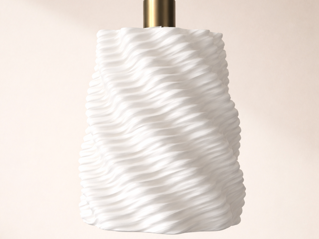 Modern Wavy  Lampshade - VaseMode
