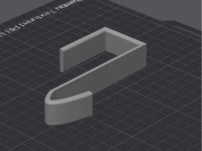 Simple Parametric Door Hook