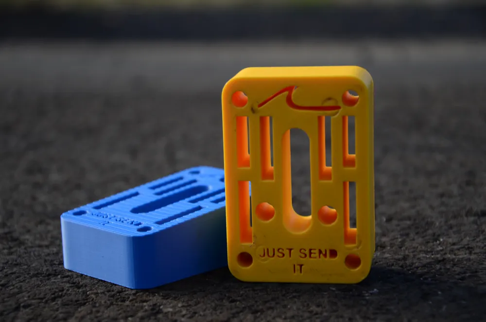 Skateboard Riser Stl SKATEBOARD RISER - Customizable + Premade Designs - Free 3D Print Model ...