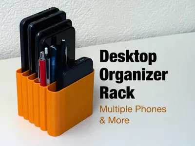 Desktop Organizer Rack – Multiple Phones & More