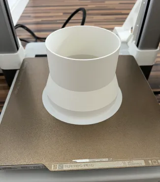 Adapter Dunstabzug/ Range Hood: 125mm-100mm