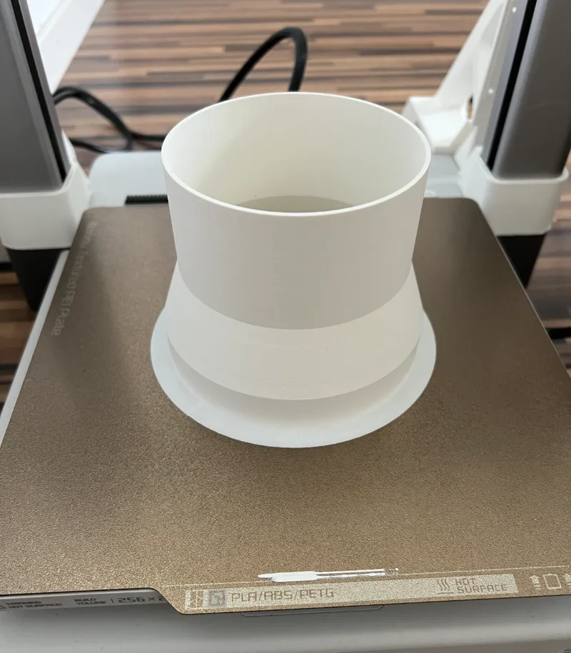 Adapter Dunstabzug/ Range Hood: 125mm-100mm