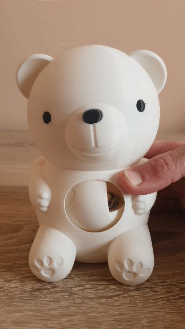 Adorable bear gift box
