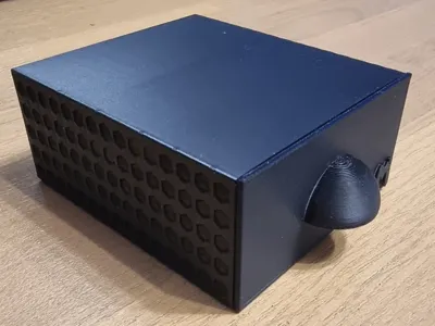 Tea storage box with drawer