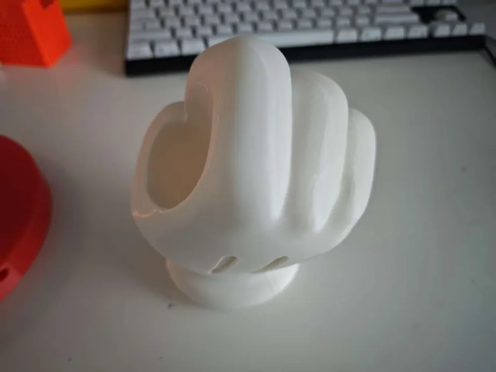 Mickey Mouse Hand Bedside Lamp - Free 3D Print Model - MakerWorld