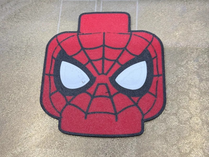 spiderman coaster minifig