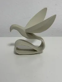 Sculpture minimaliste d'oiseau — photo 2