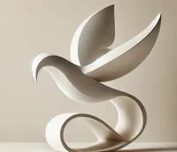 Sculpture minimaliste d'oiseau — photo 1