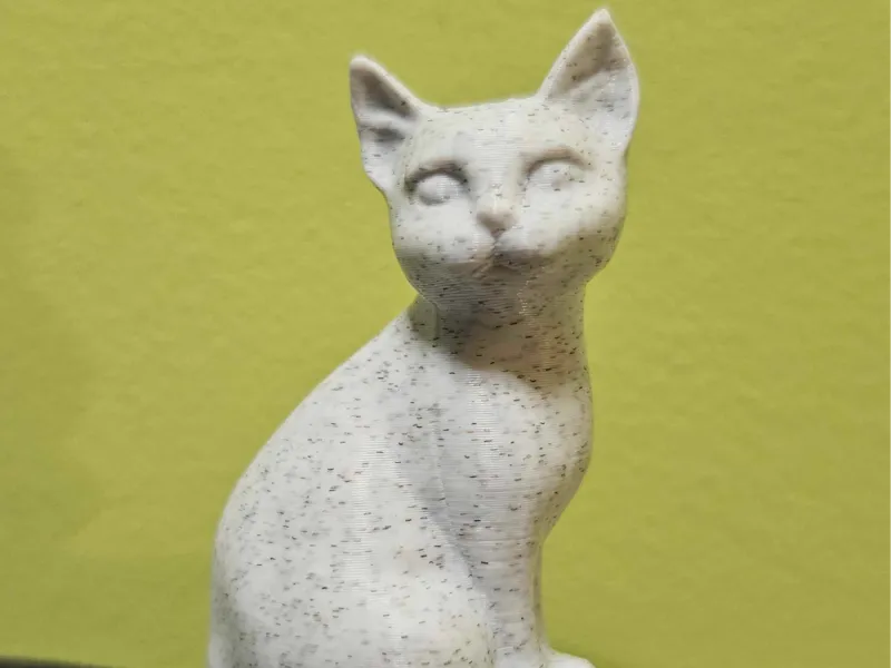 Sitting Cat Statue