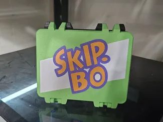 SkipBo Card Box with QR Code