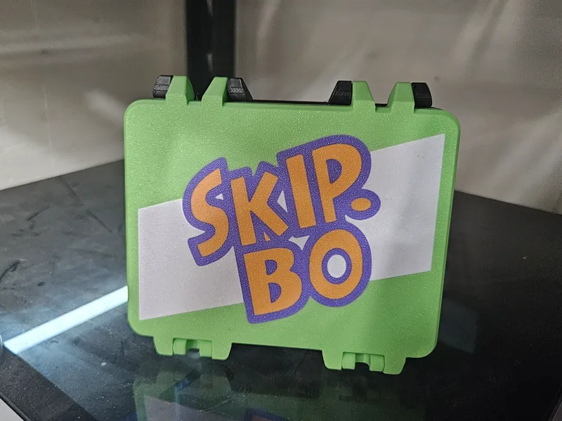 SkipBo Card Box with QR Code