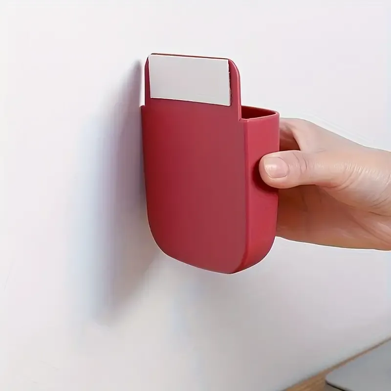 Wall Mounted Smarthpone, Remote Holder,Cable entry view 3