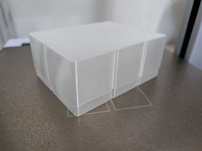 Toploader / organizer box (VASE mode)