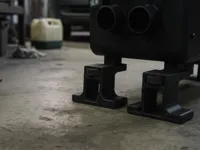 1x Feet 0.24mm layer, 2 walls, 15% infill