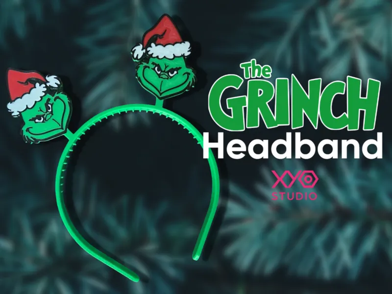 Grinch Headband