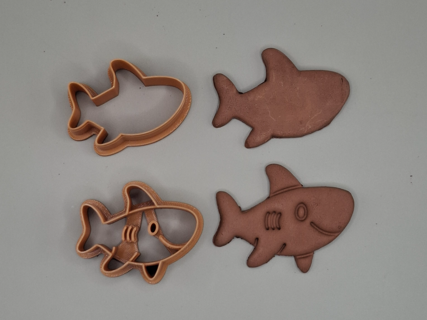 Shark Cutter Set for Clay & Cookies