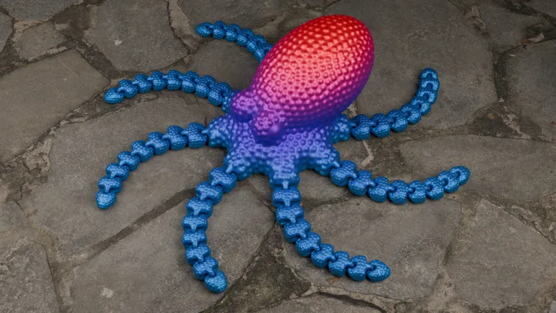 Articulated Octopus V2