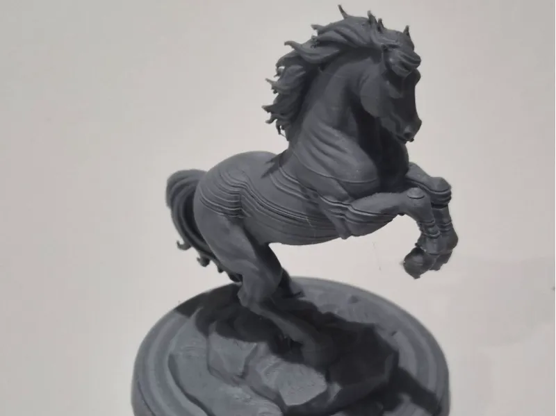 Rearing horse