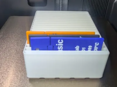 Gridfinity Storage Box for Filament Labels