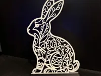 Easter Bunny Stand Decoration