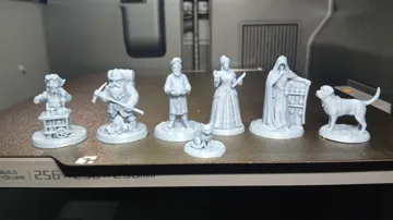 Figura decorativa: Fantasy Tavern & Town NPCs (7 Miniatures Set 3) — vista de referencia 2