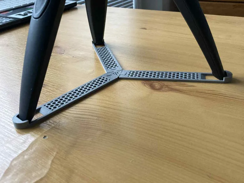 Mini Tripod Base Restrainer for higher Shot 