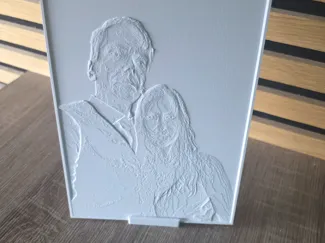 Lithophan Ständer