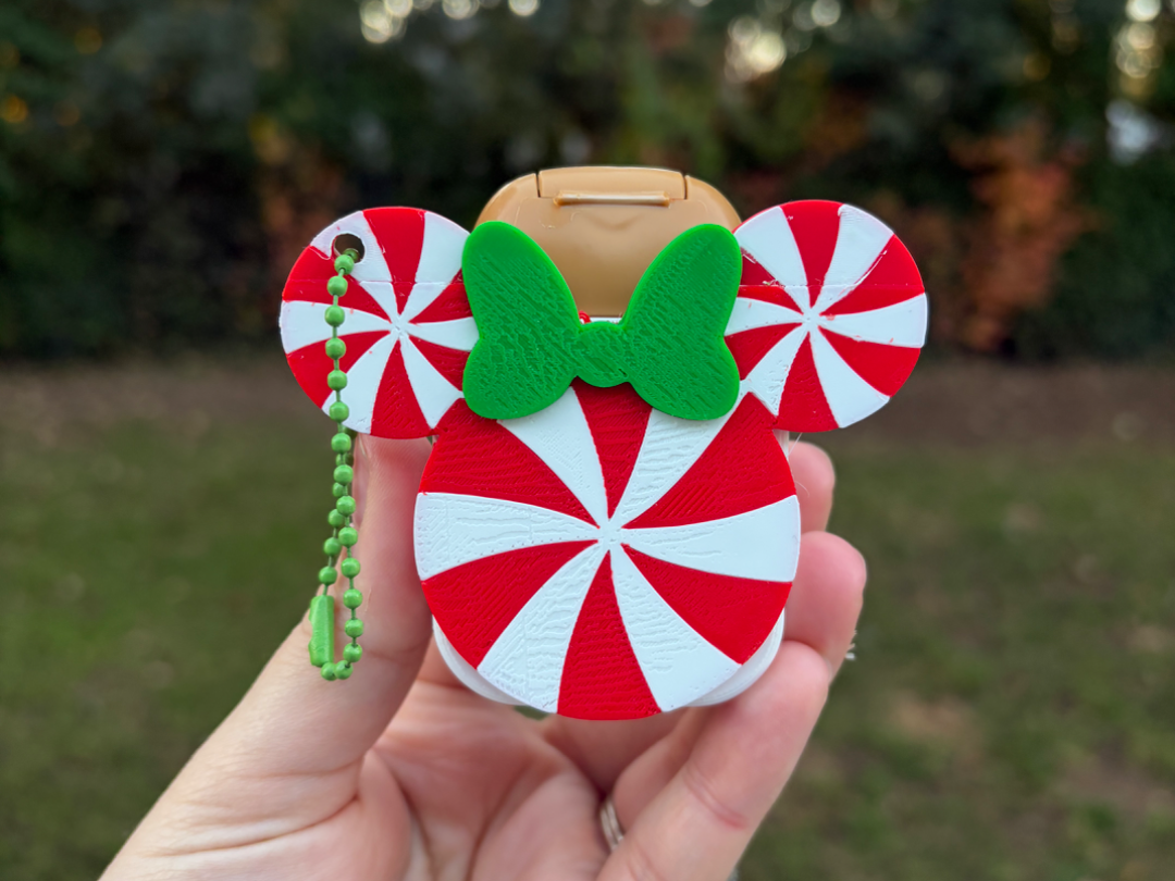 Minnie Peppermint Sanitizer Holder - 1