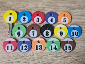 Billiard Ball Key Covers