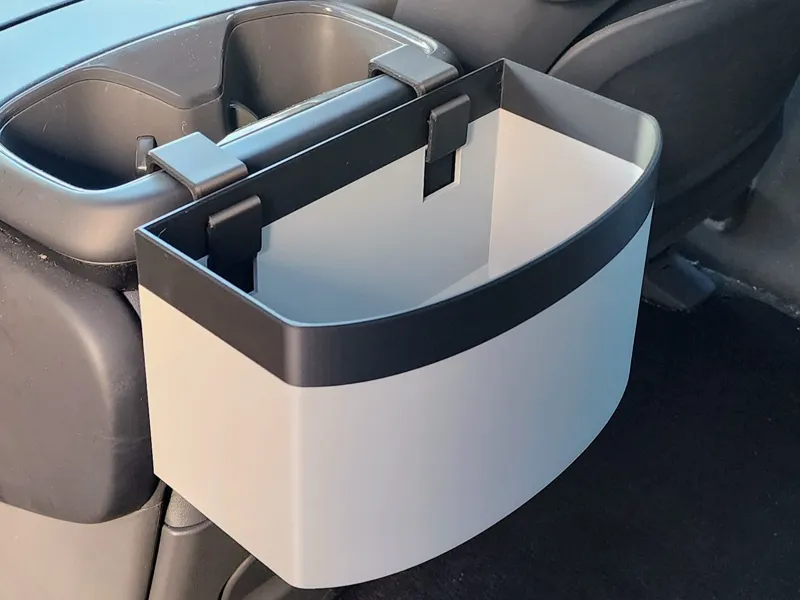 Car basket organizer for cupholders