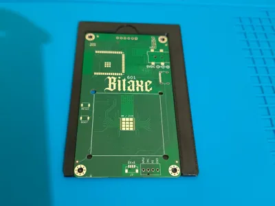 Bitaxe Gamma 601 PCB & Stencil Holder