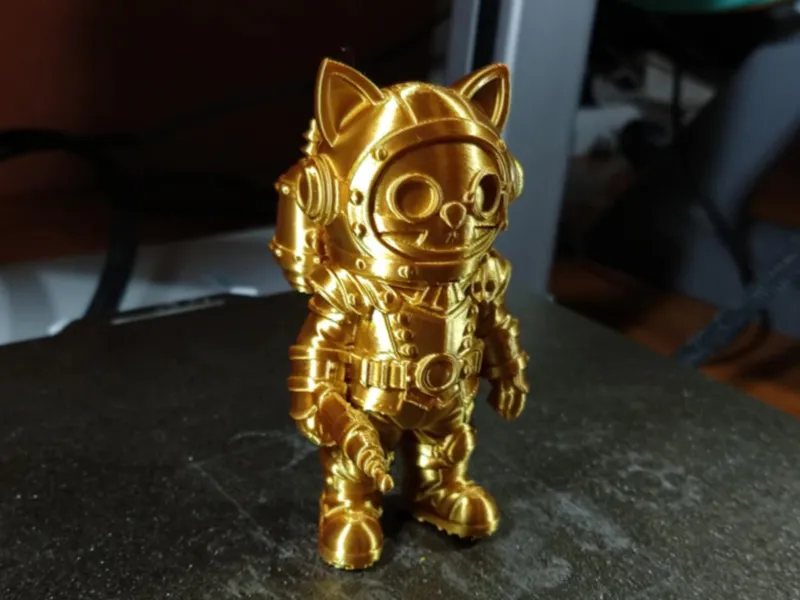 Steampunk Astronaut Cat