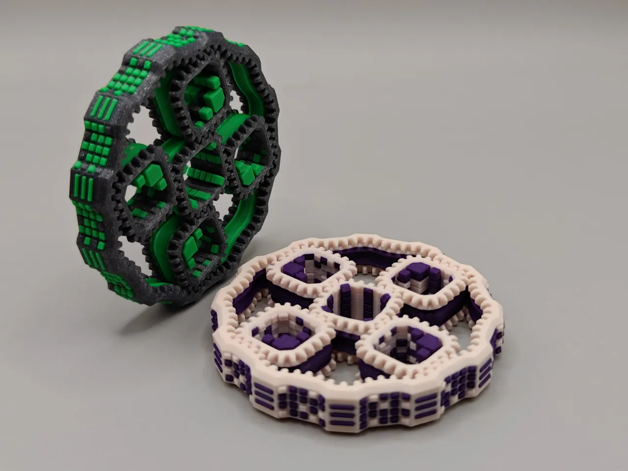 "Fragment" Square Planetary Gears Fidget Spinner view 4