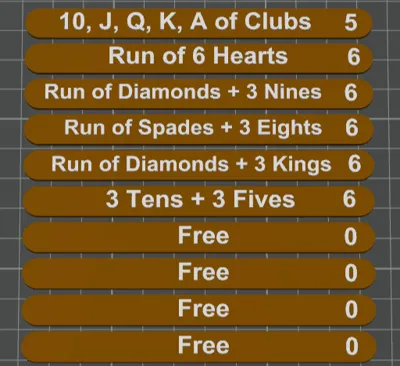 Sticks Card Game