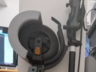 Electric scooter holder for diameters up to 200mm