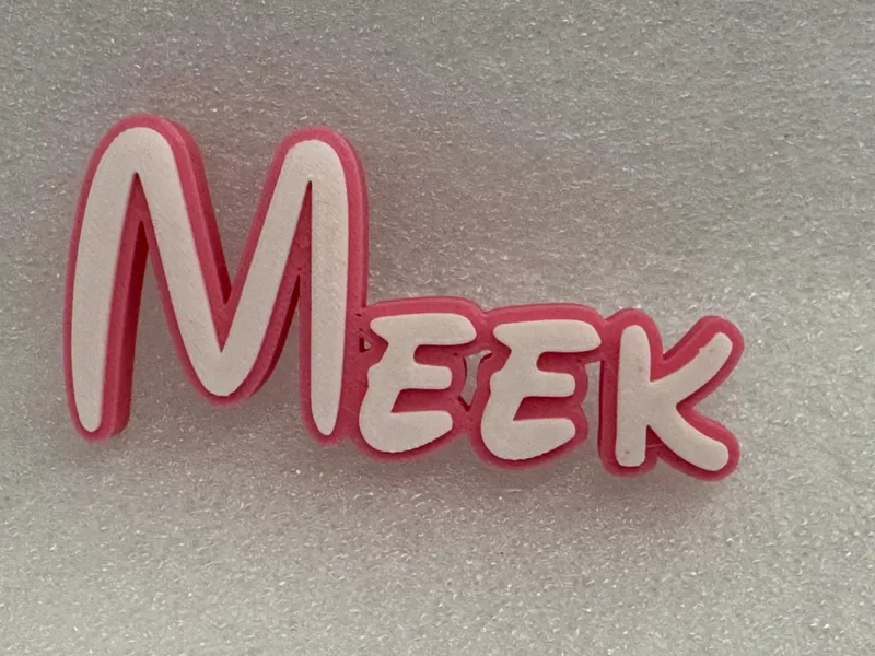 Disney Name Sign Meek