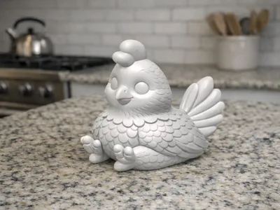 Sitting Chick Soap Holder–BathBodyWorks Compatible